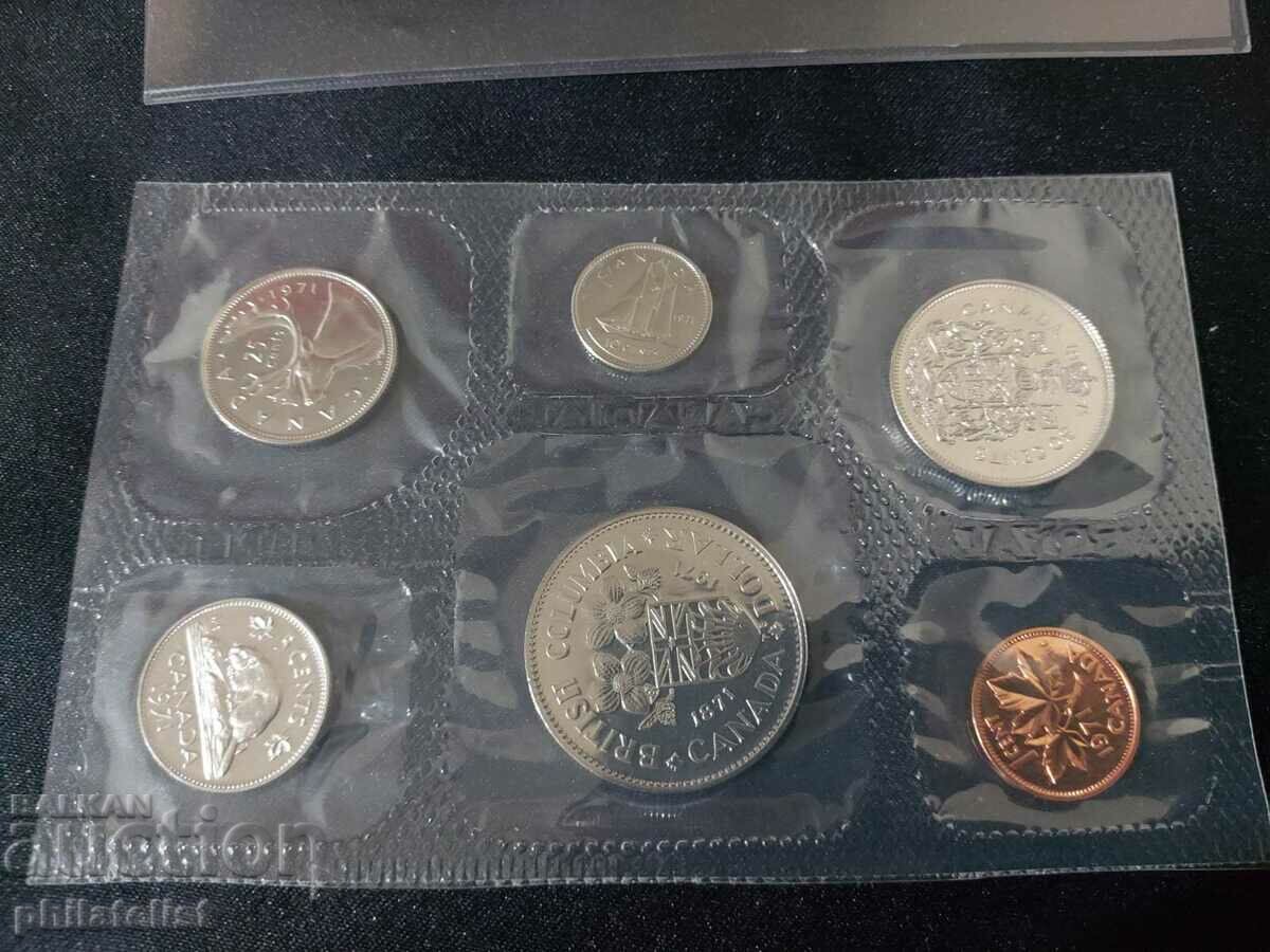 Canada 1971 - Complete set, 6 coins