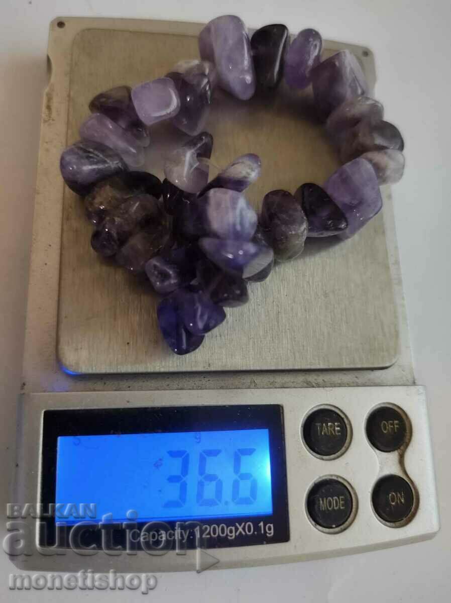 Natural Amethyst Bracelet with price 50.00 BGN | € 25.56 Natural Amethyst Bracelet with price 50.00 BGN | € 25.56