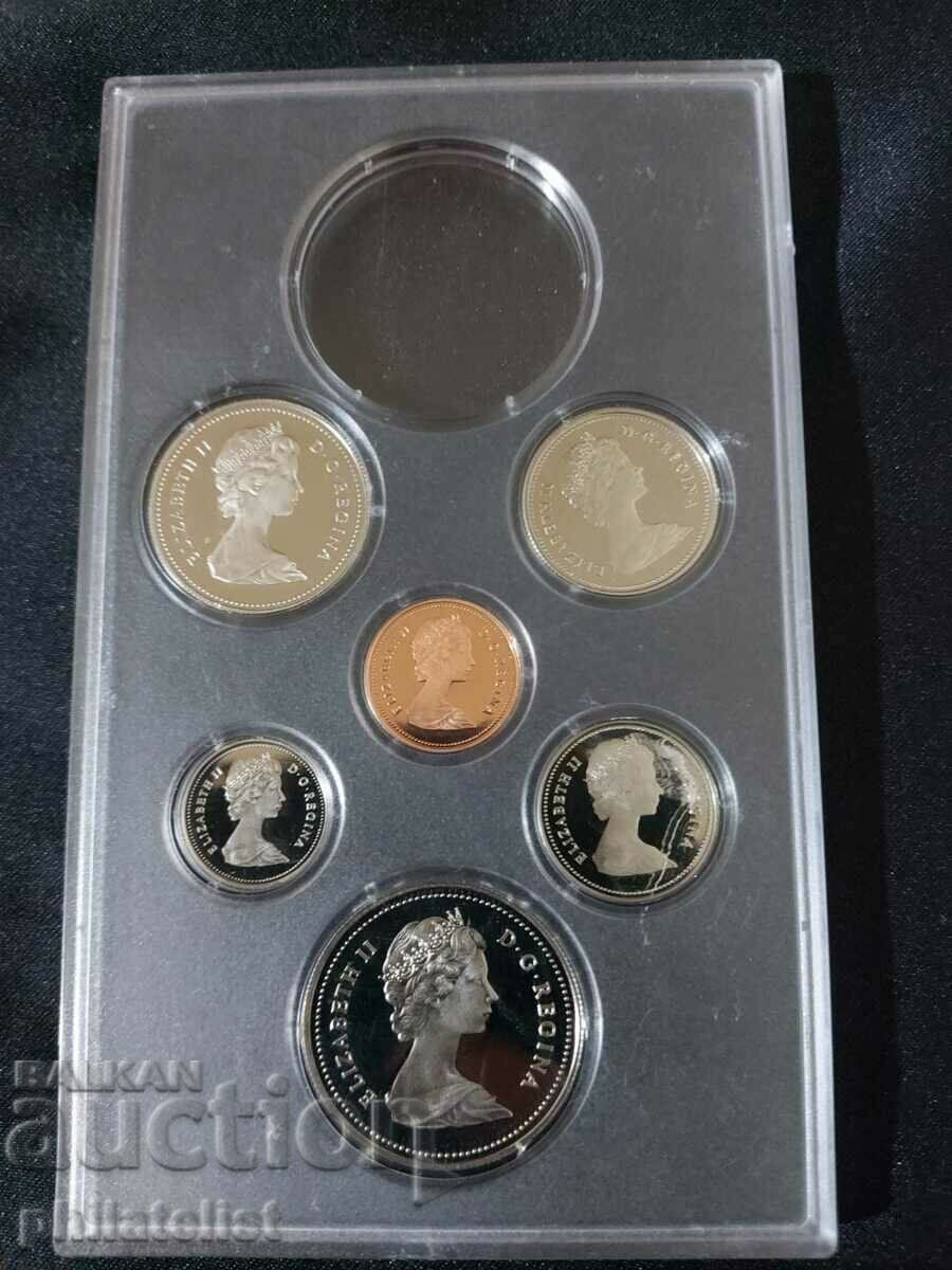 Канада 1981 - Комплектен сет , 6 монети