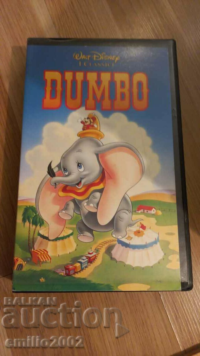 Casetă video Animație Dumbo
