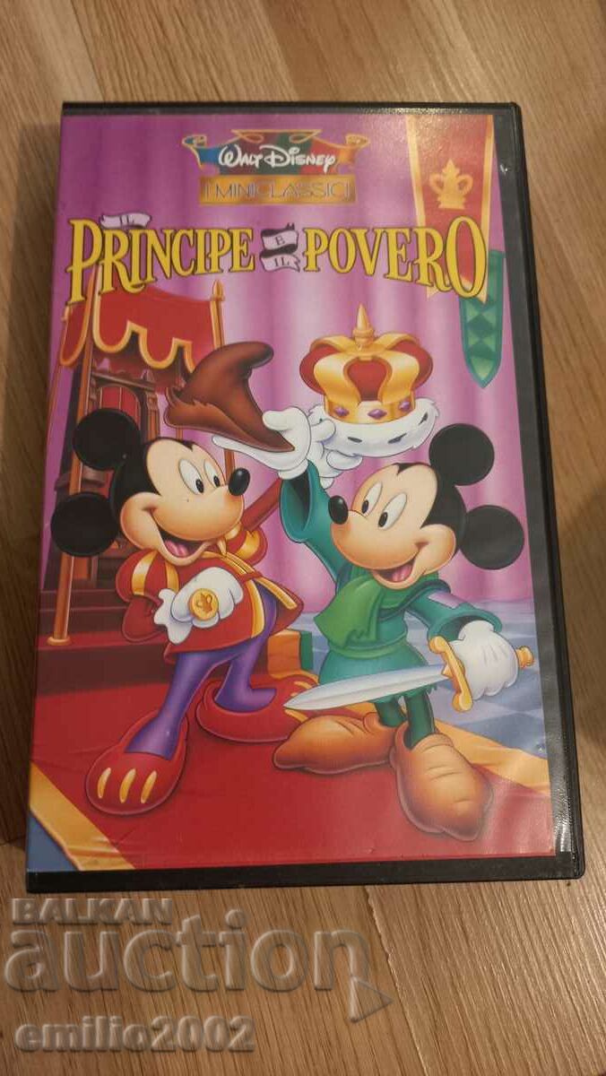 Casetă video de animație Mickey și Minnie