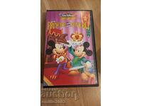Casetă video de animație Mickey și Minnie