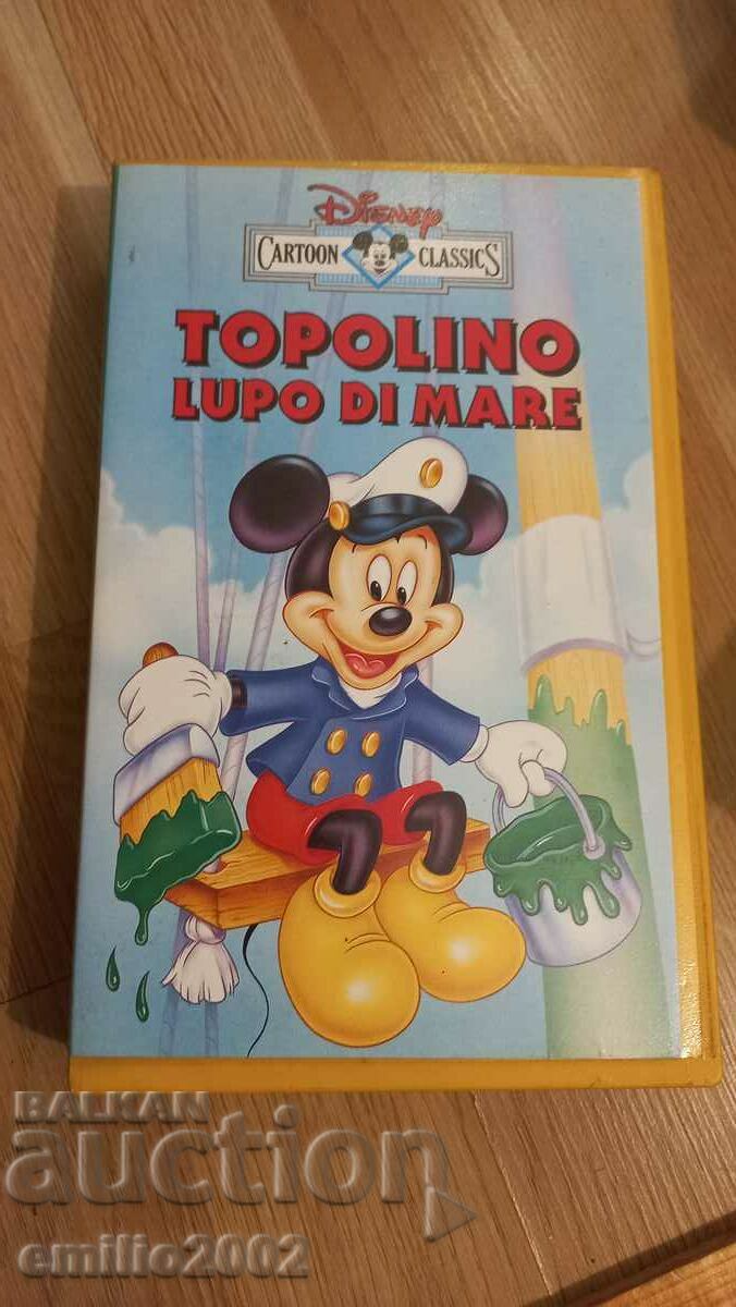 Videotape Animation Topolino