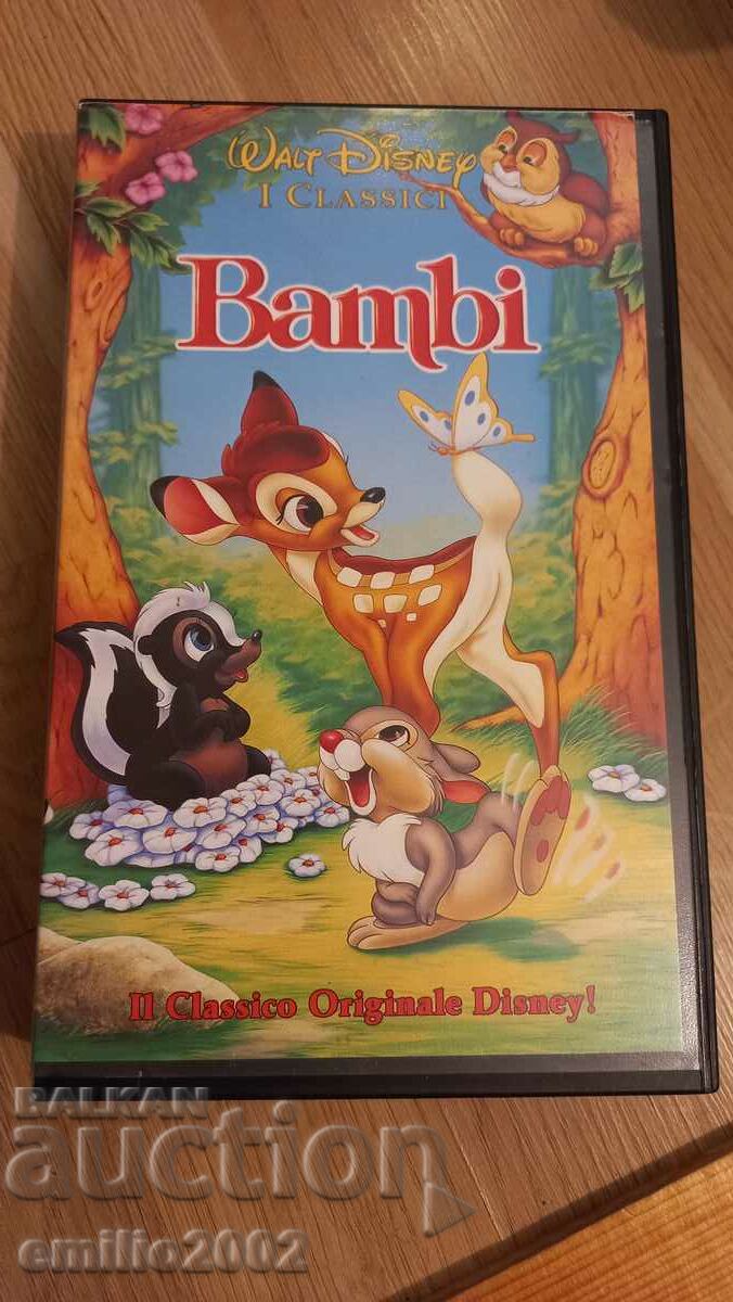 Bandă video de animație Bambi