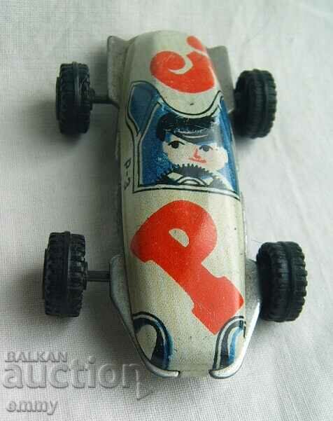 Old sheet metal toy car trolley "Strela R-3", USSR with price 10.00 BGN | € 5.11 Old sheet metal toy car trolley "Strela R-3", USSR with price 10.00 BGN | € 5.11