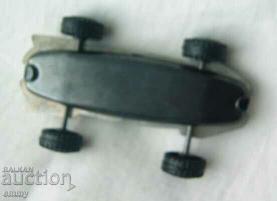 Delivery of Old sheet metal toy car trolley "Strela R-3", USSR Delivery of Old sheet metal toy car trolley "Strela R-3", USSR