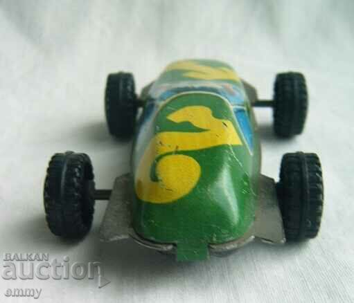 Delivery of Old sheet metal toy car trolley "Strela T-2", USSR Delivery of Old sheet metal toy car trolley "Strela T-2", USSR