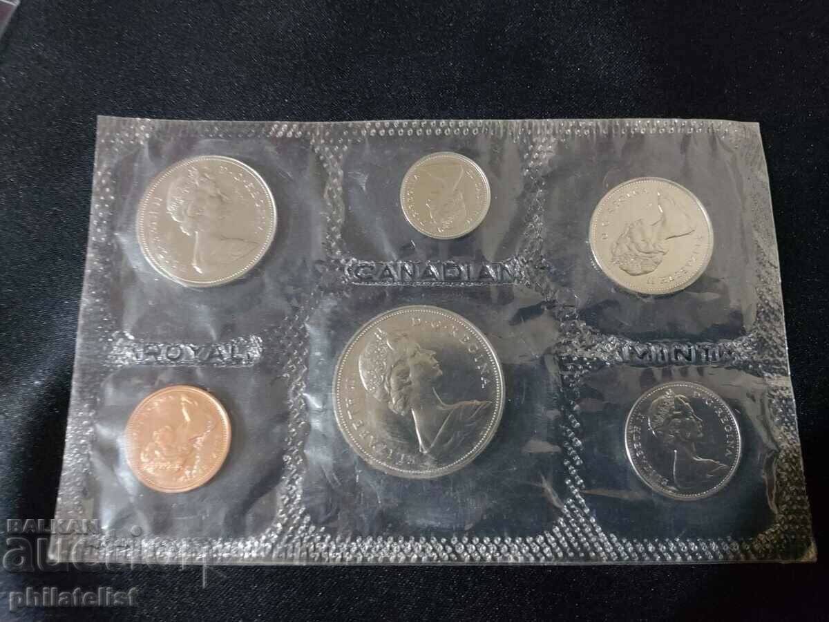 Canada 1969 - Complete set, 6 coins with price 22.00 BGN | € 11.25 Canada 1969 - Complete set, 6 coins with price 22.00 BGN | € 11.25