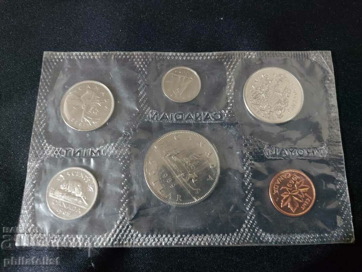 Канада 1969 - Комплектен сет , 6 монети