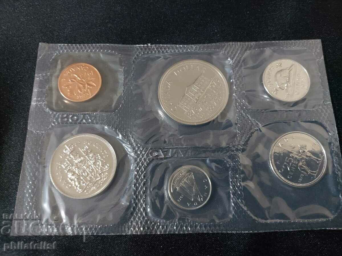 Canada 1973 - Complete set, 6 coins with price 22.00 BGN | € 11.25 Canada 1973 - Complete set, 6 coins with price 22.00 BGN | € 11.25