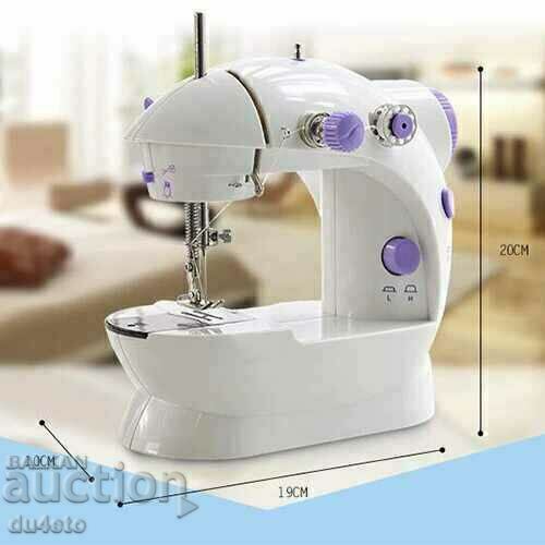 Mini sewing machine portable 4 in 1 with pedal two speeds Mini sa - 6