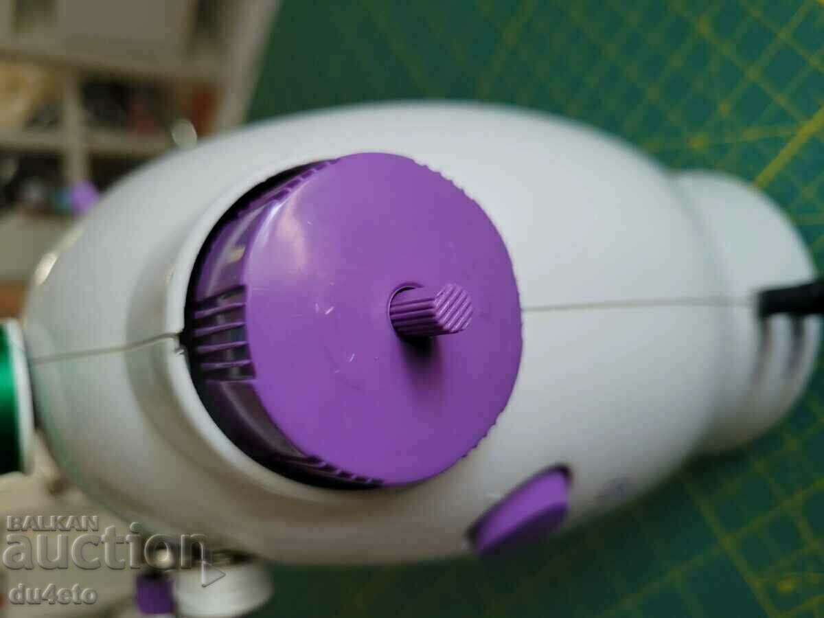 Mini masina de cusut portabila 4 in 1 cu pedala doua viteze Mini sa - 7