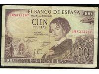 Ισπανία 100 πεσέτες 1965 Pick 150 Ref 3767