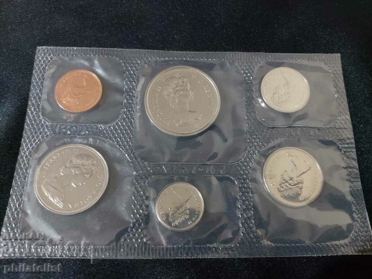 Canada 1975 - Complete set, 6 coins with price 22.00 BGN | € 11.25 Canada 1975 - Complete set, 6 coins with price 22.00 BGN | € 11.25
