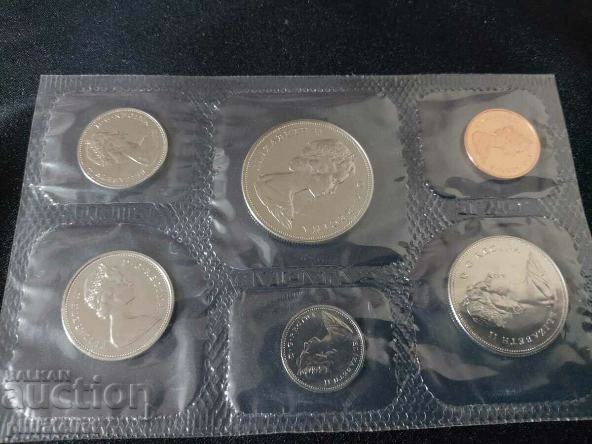 Canada 1970 - Complete set, 6 coins with price 22.00 BGN | € 11.25 Canada 1970 - Complete set, 6 coins with price 22.00 BGN | € 11.25