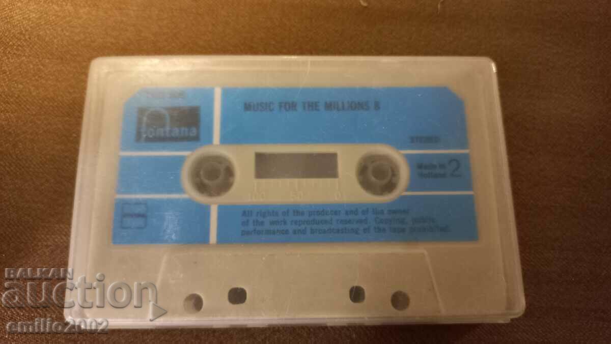 Audio cassette Musik for the million