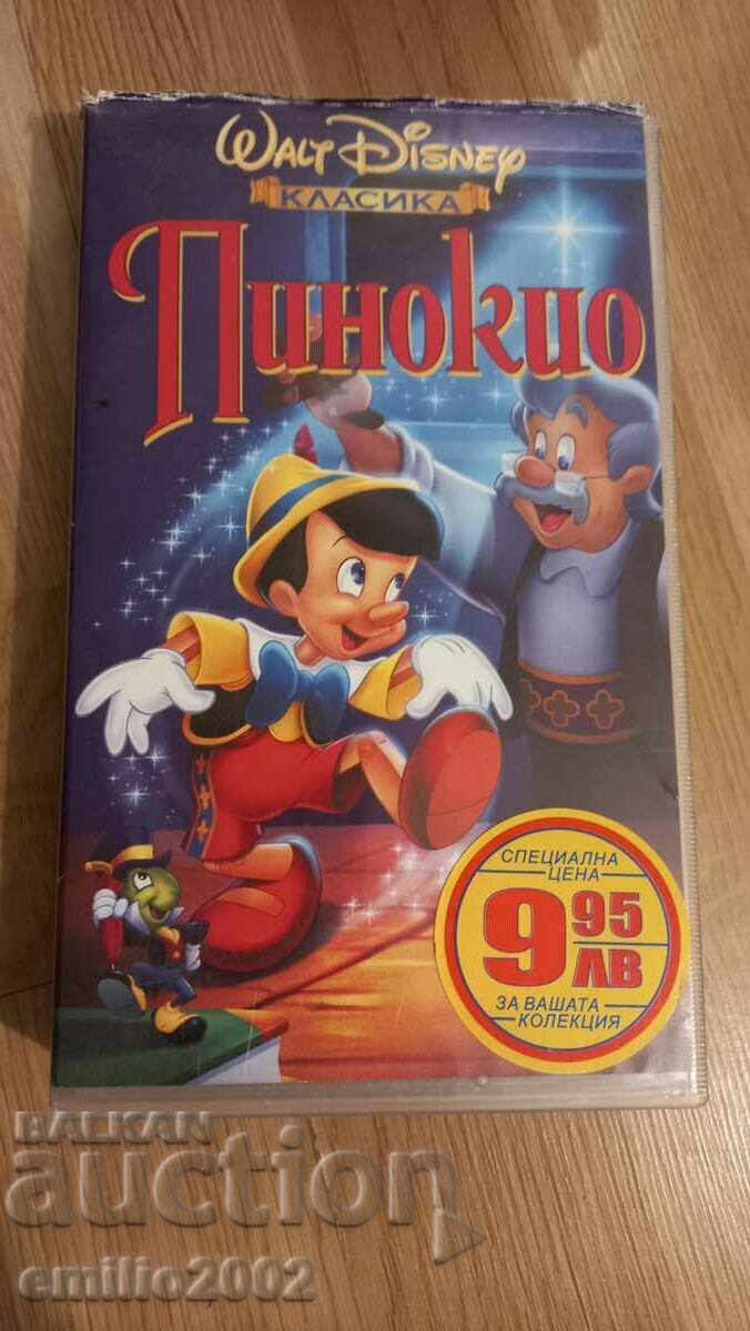 Videotape Pinocchio Animation