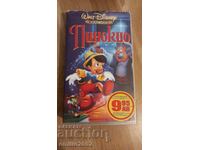 Casetă video Pinocchio Animație