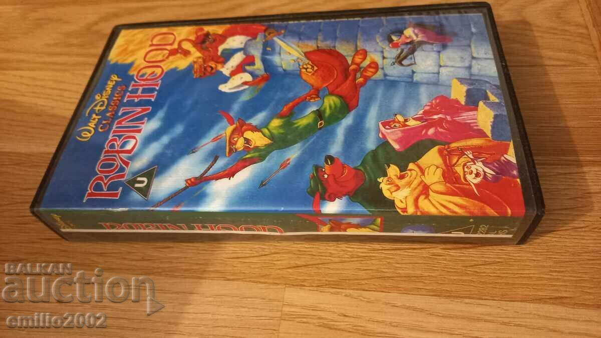 Videotape Animation Robin Hood with price 3.99 BGN | € 2.04 Videotape Animation Robin Hood with price 3.99 BGN | € 2.04