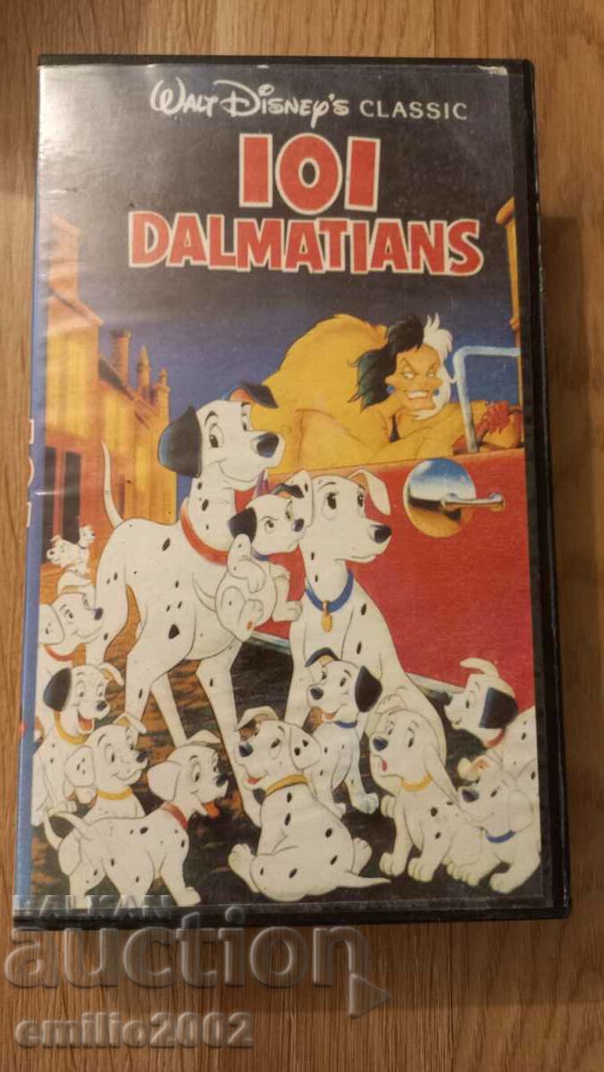 Видео касета Анимация 101 Далматинци