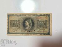 1000 drahme 1942 GRECIA b15