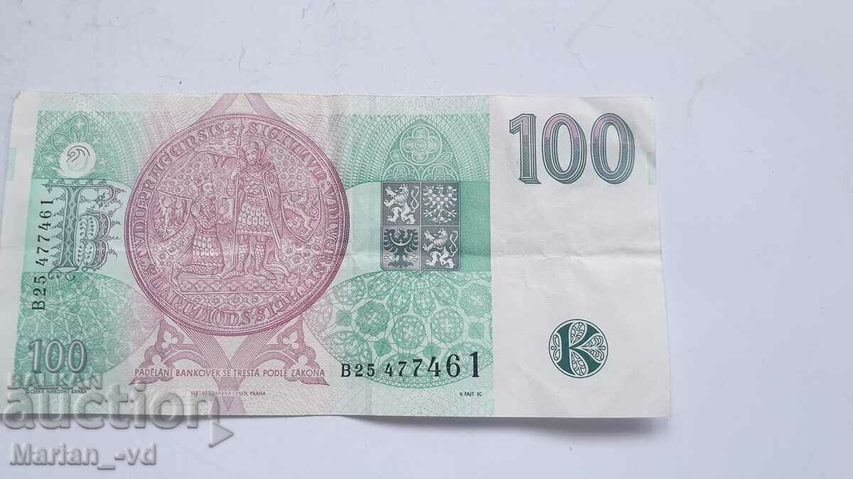 Delivery of 100 Krona 1995 Czech Republic