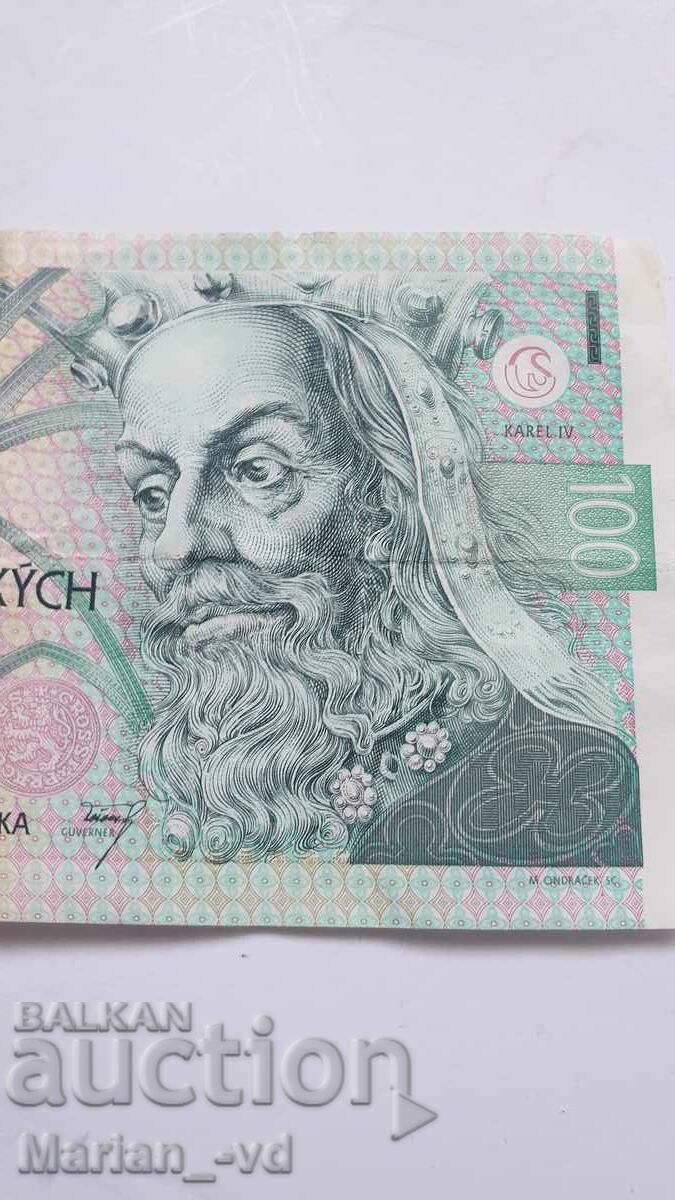 100 Krona 1995 Czech Republic - 5