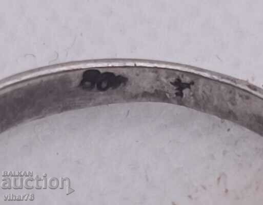 Доставка на Сребърен пръстен първата световна война 1914-17г.проба 800 Доставка на Сребърен пръстен първата световна война 1914-17г.проба 800