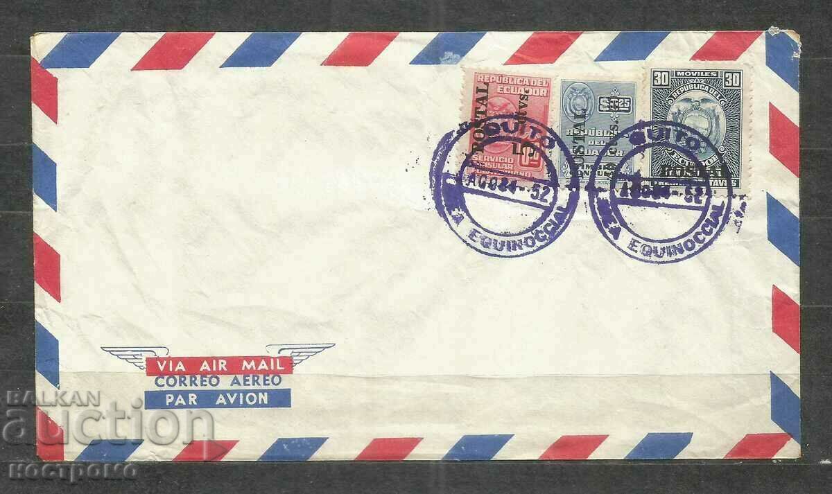 Overprints - Fiscal - Ecuador - A 599