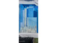 GEORGI YANAKIEV ( 1933 - 1998 ) URBAN LANDSCAPE