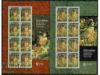 Gibraltar 2019 Europe CEPT (**) Small sheet of 8 series