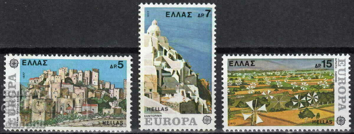 Grecia 1977 Europa CEPT (**) - serie curată, fără ștampilă