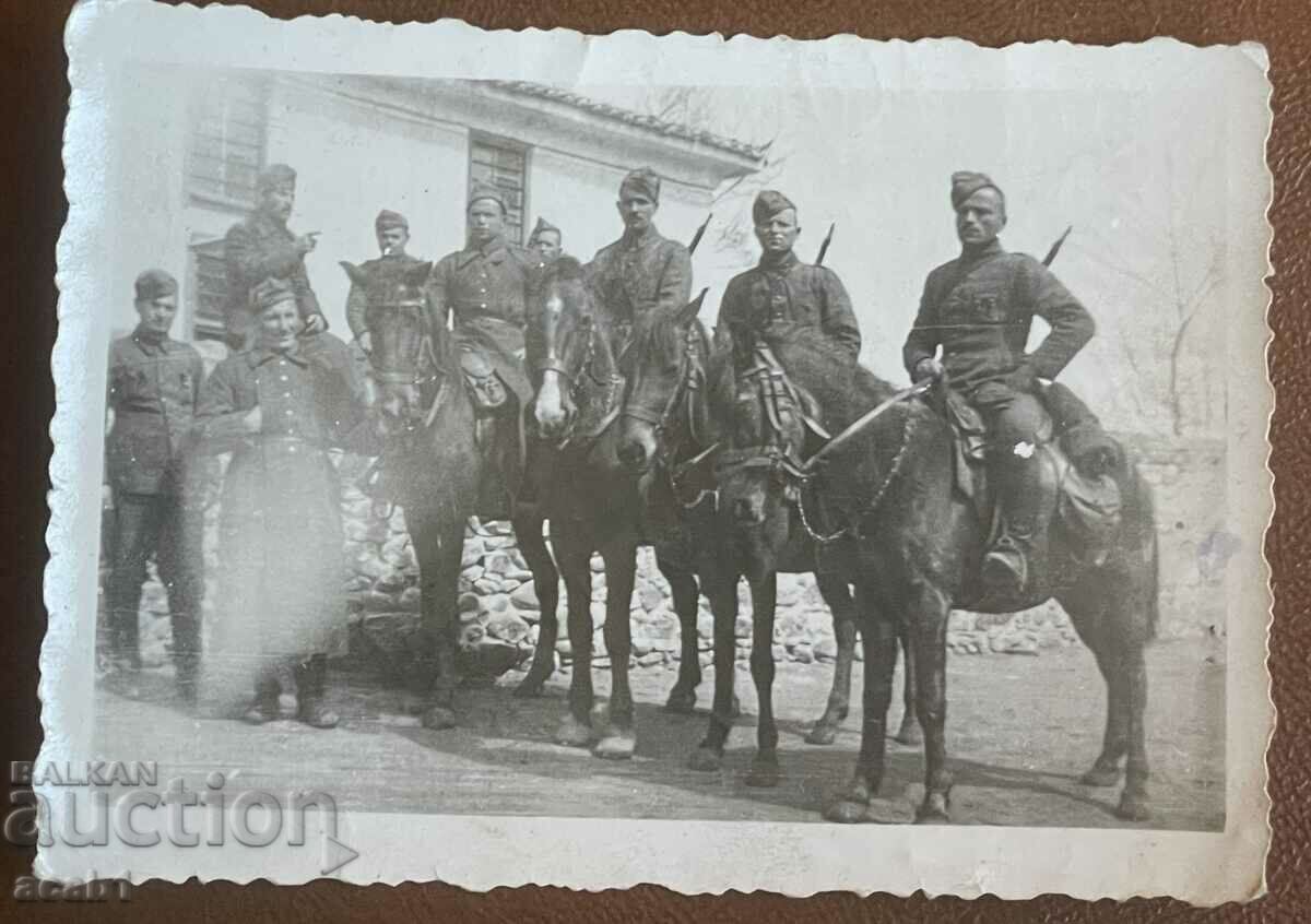 Soldiers on Horses 1942