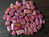 естествен рубин corundum фасет качество 117 карата 51бр лот