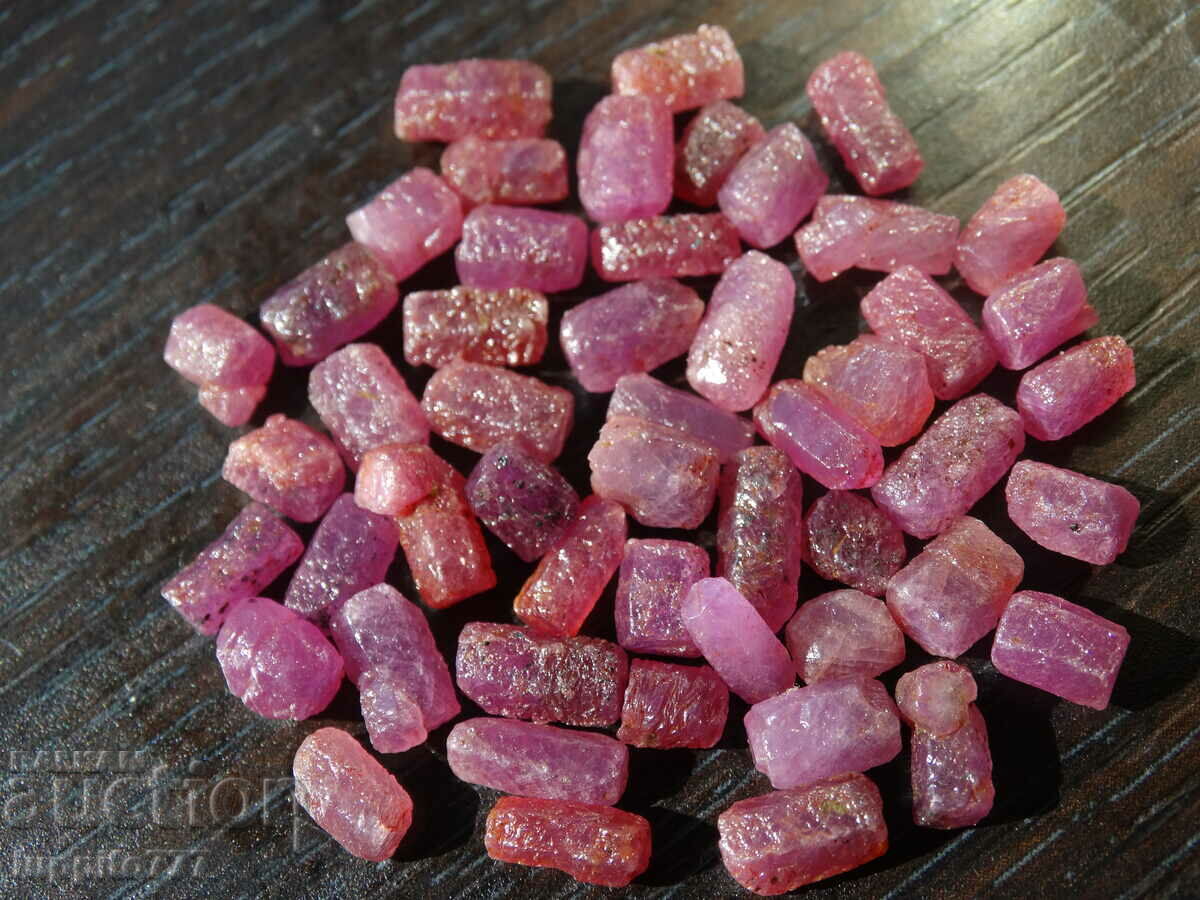 natural ruby corundum facet quality 105 carats 47pcs lot with price 365.00 BGN | € 186.62 natural ruby corundum facet quality 105 carats 47pcs lot with price 365.00 BGN | € 186.62