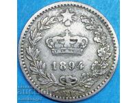 20 centesimi 1894 Ιταλία KV - Βερολίνο