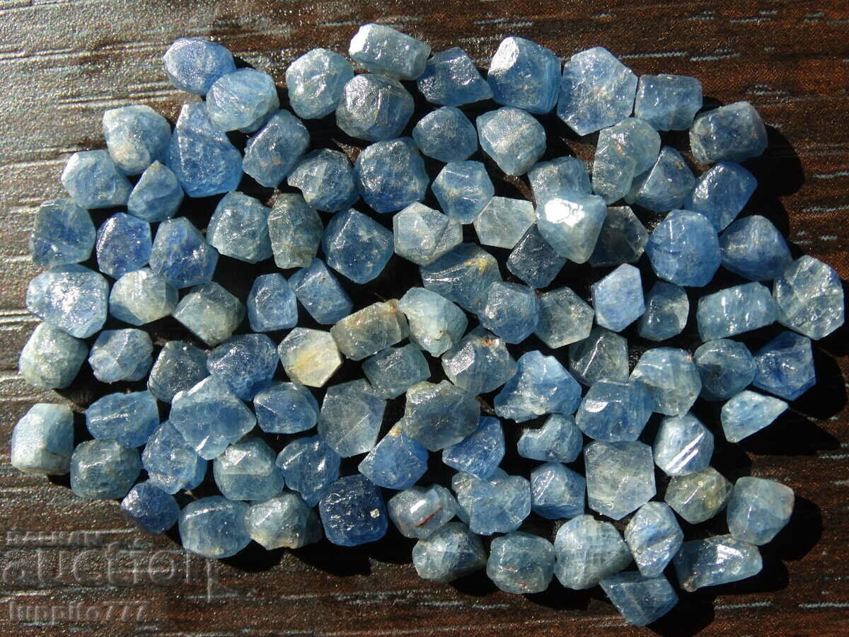 Παράδοση φυσικό ζαφείρι Κεϋλάνης όψης ποιότητας 102 καρατίων 50+τεμ Παράδοση φυσικό ζαφείρι Κεϋλάνης όψης ποιότητας 102 καρατίων 50+τεμ