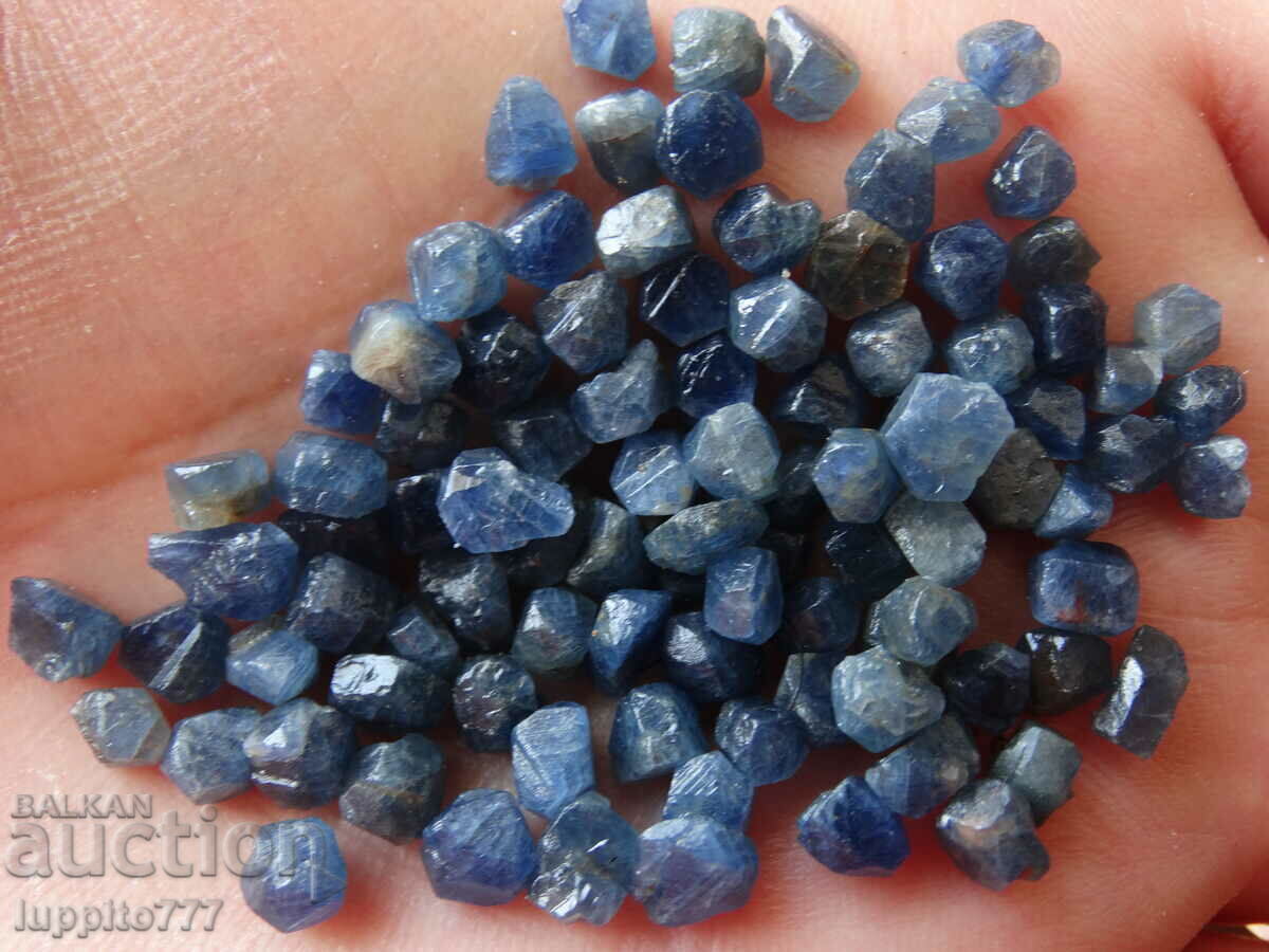 φυσικό ζαφείρι Κεϋλάνης όψης ποιότητας 102 καρατίων 50+τεμ - 6 φυσικό ζαφείρι Κεϋλάνης όψης ποιότητας 102 καρατίων 50+τεμ - 6