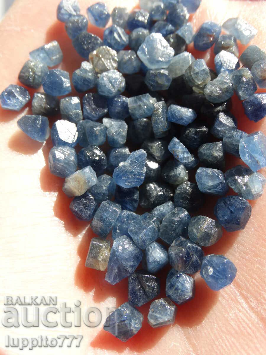 φυσικό ζαφείρι Κεϋλάνης όψης ποιότητας 102 καρατίων 50+τεμ - 7 φυσικό ζαφείρι Κεϋλάνης όψης ποιότητας 102 καρατίων 50+τεμ - 7