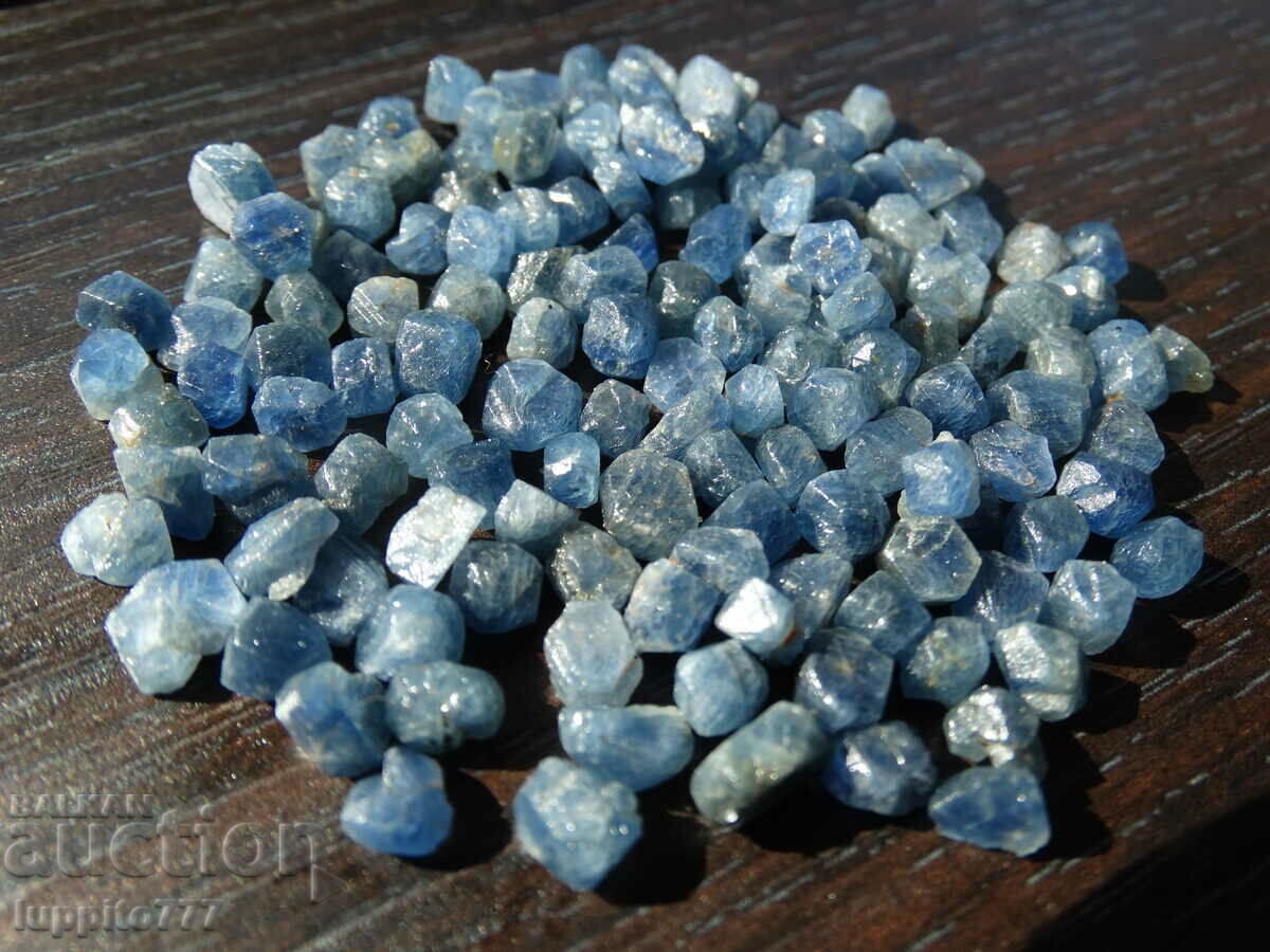 Παράδοση φυσικό ζαφείρι Κεϋλάνης όψης ποιότητας 98 καρατίων 50+τεμ Παράδοση φυσικό ζαφείρι Κεϋλάνης όψης ποιότητας 98 καρατίων 50+τεμ