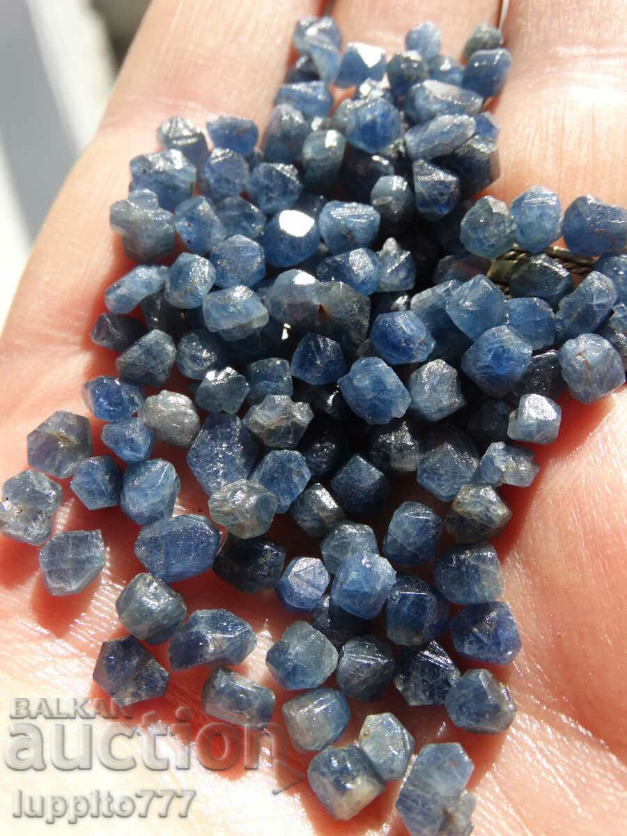 φυσικό ζαφείρι Κεϋλάνης όψης ποιότητας 98 καρατίων 50+τεμ - 5 φυσικό ζαφείρι Κεϋλάνης όψης ποιότητας 98 καρατίων 50+τεμ - 5