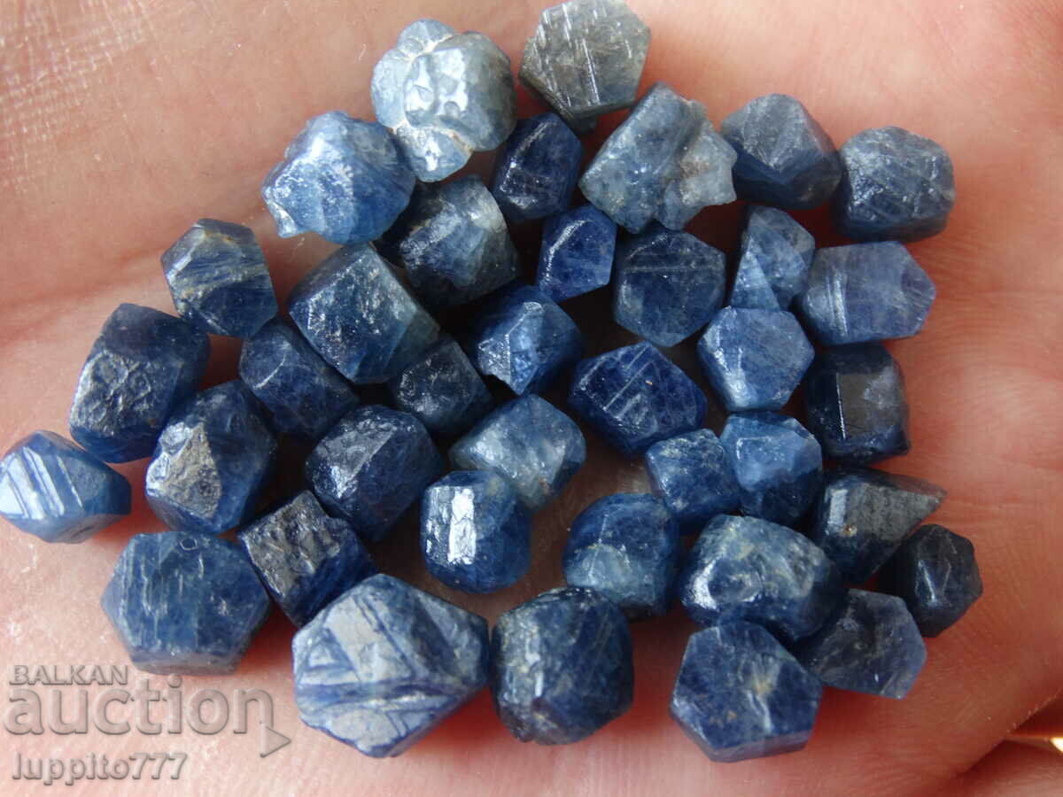 φυσικό ζαφείρι Mogok facet ποιότητας 136 καρατίων 40 τμχ. παρτίδα - 6 φυσικό ζαφείρι Mogok facet ποιότητας 136 καρατίων 40 τμχ. παρτίδα - 6