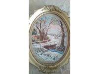 "Old Winter" Tapestry by Wheeler's Seasons