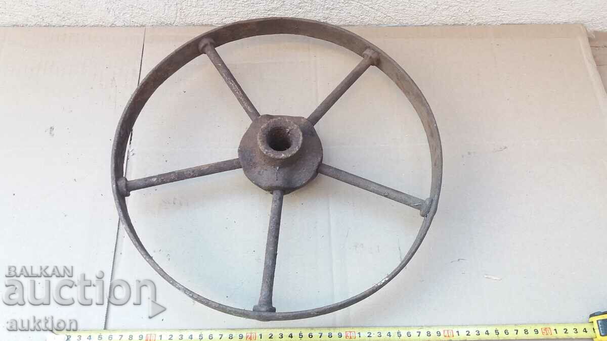 Auction FORGED OLD SOLID WHEEL Auction FORGED OLD SOLID WHEEL