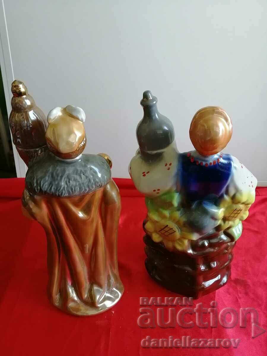 Delivery of USSR, Old Russian Porcelain Figurines, Bottle Bottle Delivery of USSR, Old Russian Porcelain Figurines, Bottle Bottle