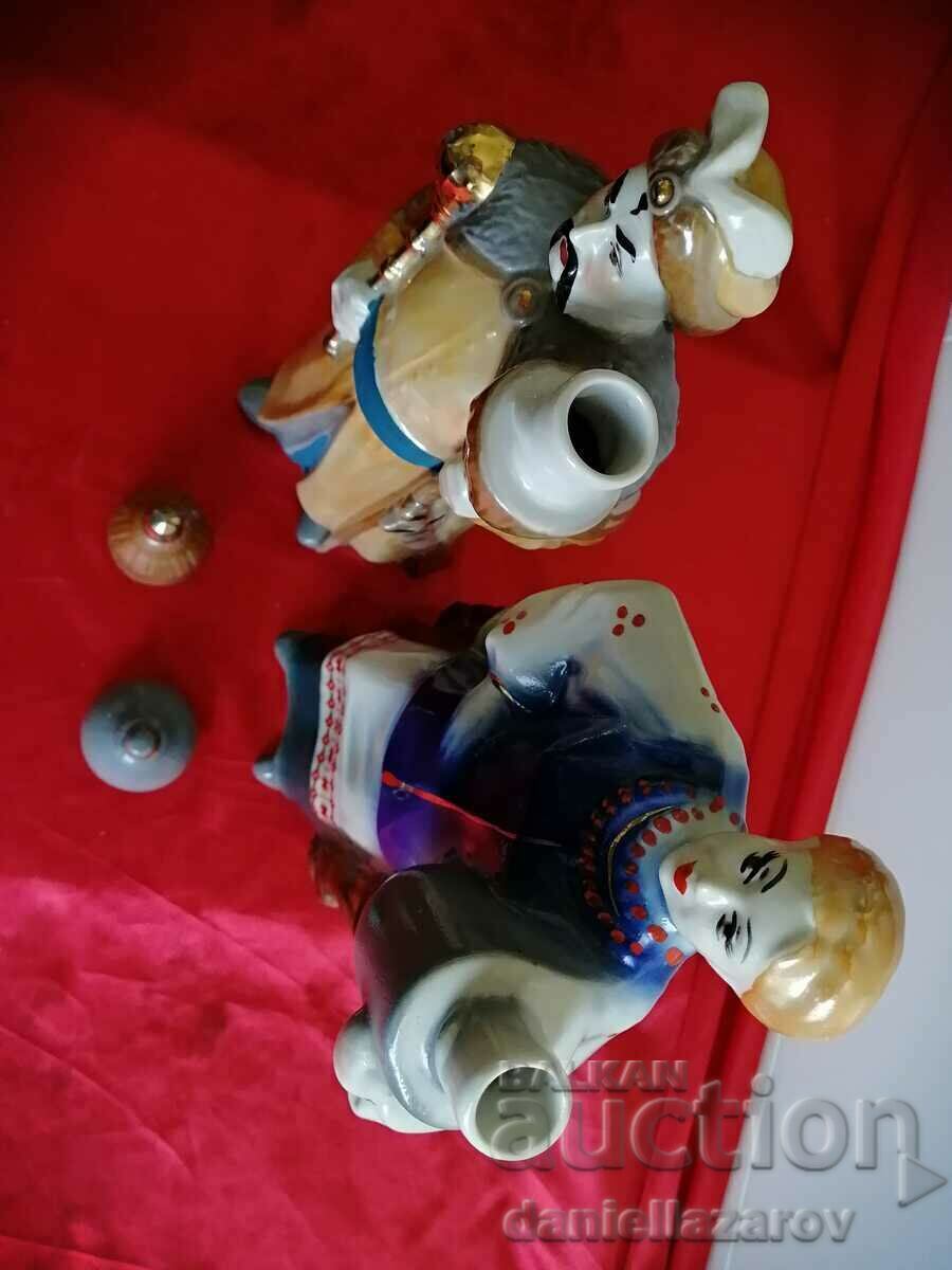 ΕΣΣΔ, παλιά ρωσικά πορσελάνινα ειδώλια, μπουκάλι μπουκάλι - 5