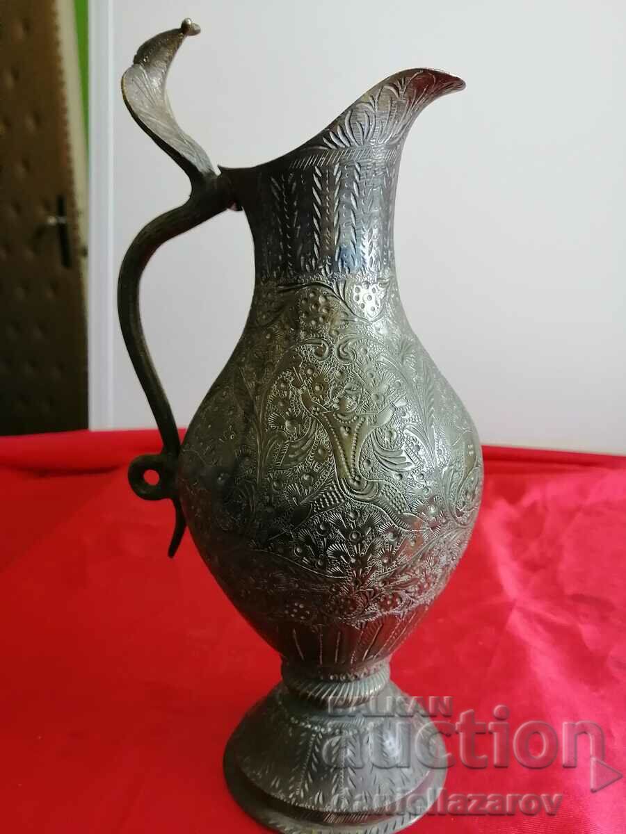 Auction Rare Antique Bronze PERSIAN Jug 19th Century Auction Rare Antique Bronze PERSIAN Jug 19th Century
