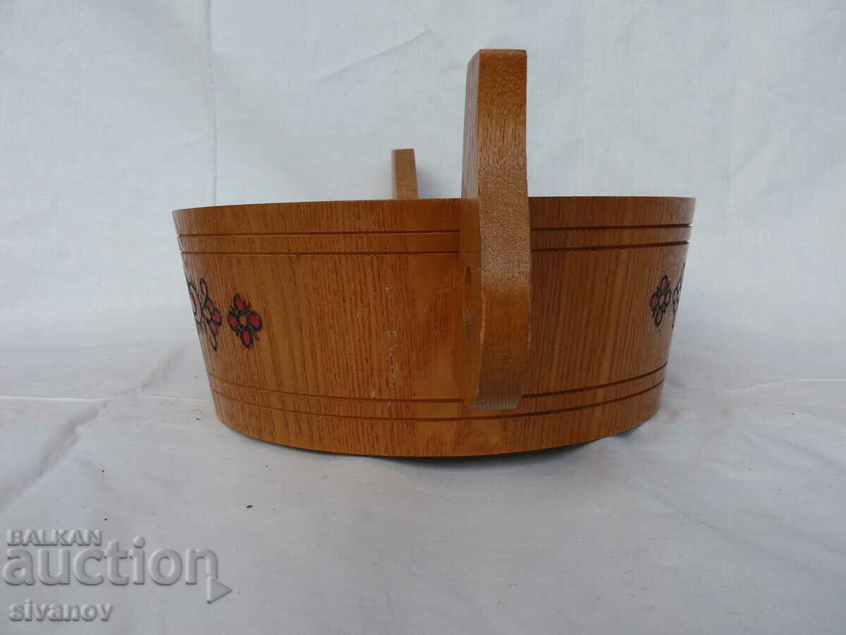 Old Wooden Bowl #1847 with price 14.99 BGN | € 7.66 Old Wooden Bowl #1847 with price 14.99 BGN | € 7.66