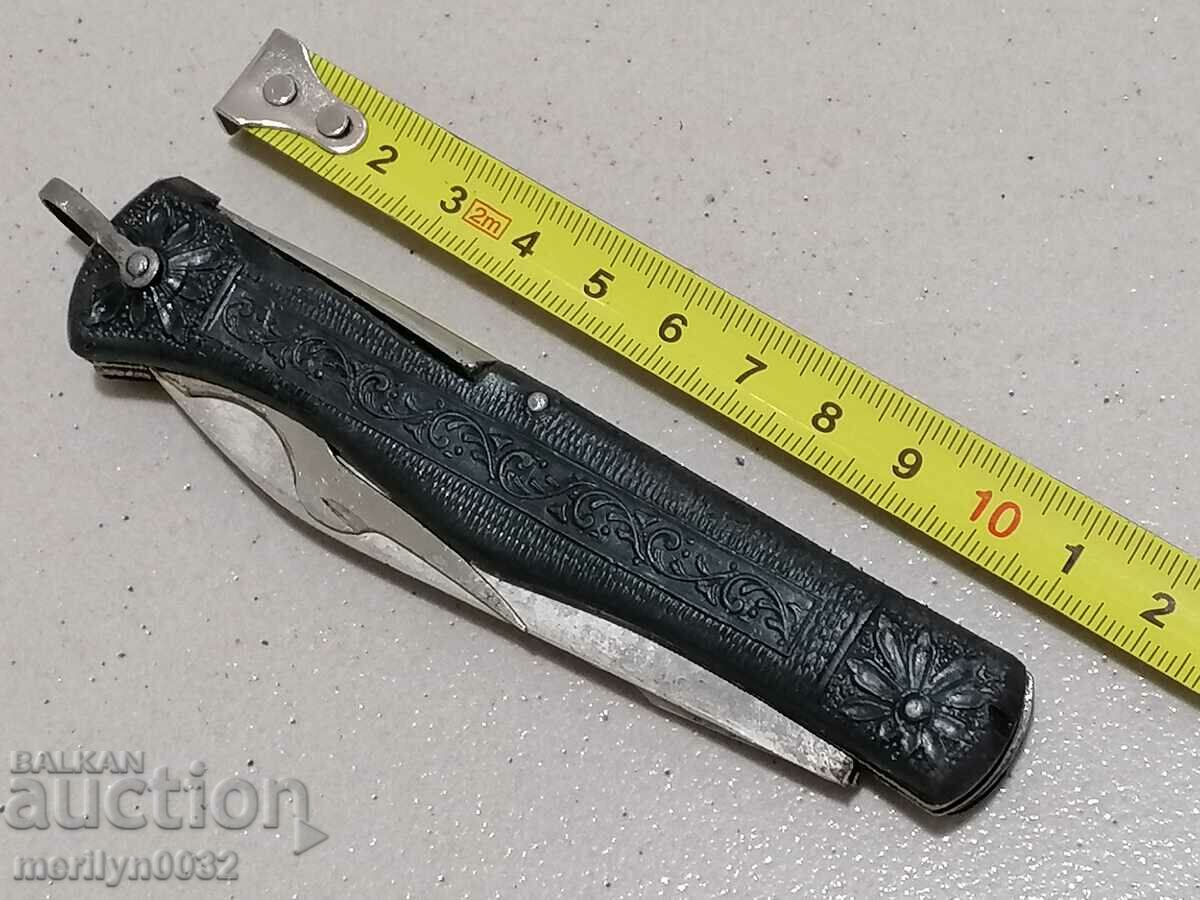 Auction Old USSR Russian blade in leather kanya knife, check Auction Old USSR Russian blade in leather kanya knife, check