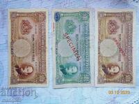 Rare banknote SPESIMEN 5,000 BGN Tsars / copies are /